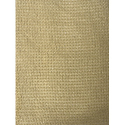 Сетка затененная для забора 110г/кв.м х 1м х 10м бежевая