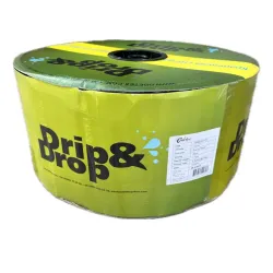 Капельная лента Drip&Drop 16 мм 6mil с шагом 10 см расходом 1 л/ч 1000м